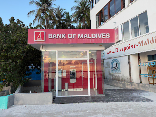 グライドゥ島(Guraidhoo)のBank of Maldives