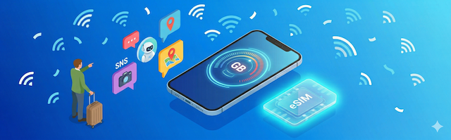 海外旅行のeSIMギガ数見積もりツール｜5問で最適プランを診断